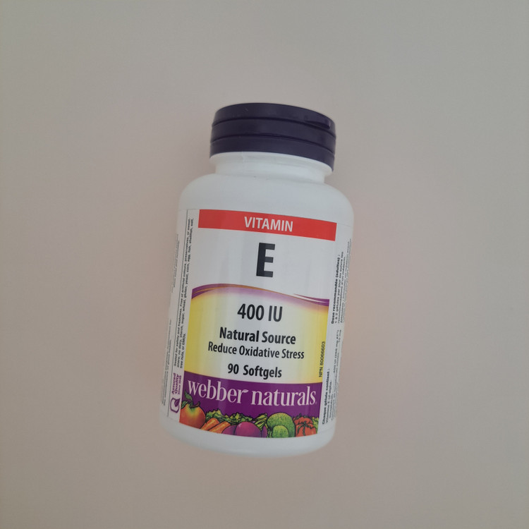 ویتامین E وبر نچرالز کانادا 400 _ 90 سافت ژل