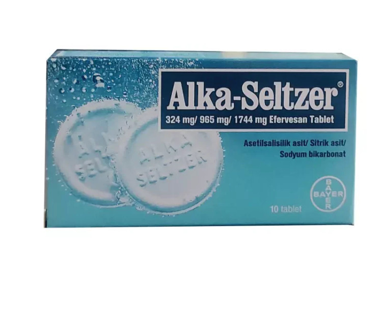 قرص جوشان آلکا سلتزر 36 گرم 10 عددی Alka-seltzer