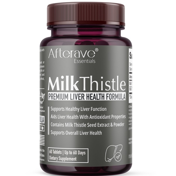 قرص خار مریم افترایو ۶۰ عددی  Afterave Milk Thistle Complex