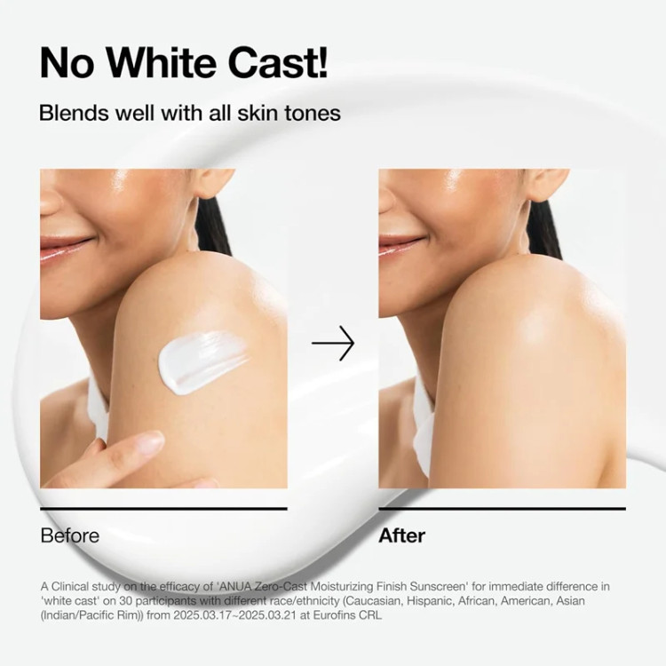 ضدآفتاب آبرسان مدل زیرو-کست آنوا SPF50 حجم 50 میل